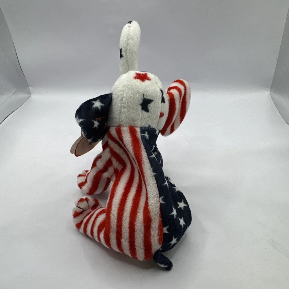 Ty Beanie Baby‎ RIGHTY 2000 Elephant Patroitic